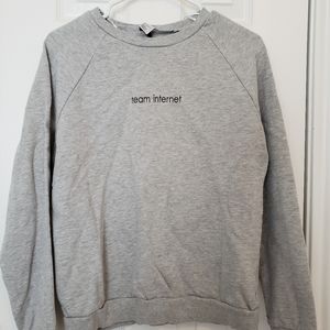 Grey Logo Sweatshirt